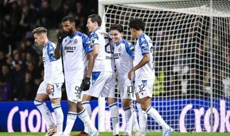 Club Brugge 6 golle turu atladı