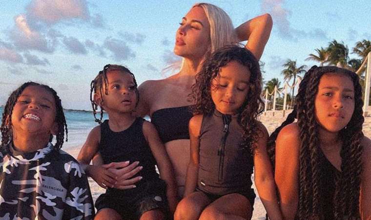 Kim Kardashian'ın çocukları film seslendirdi, aldıkları ücreti ortaya çıktı