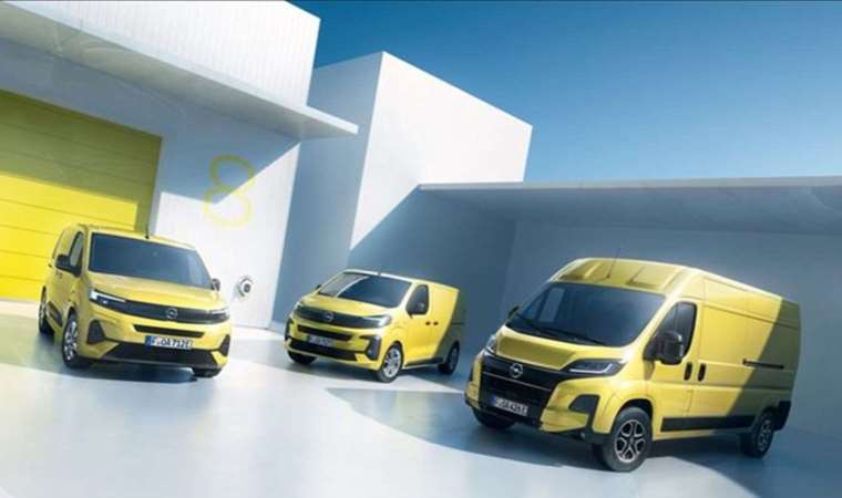 Opel'in hafif ticari araç ürün gamı yenilendi: Elektrikliler hazır!