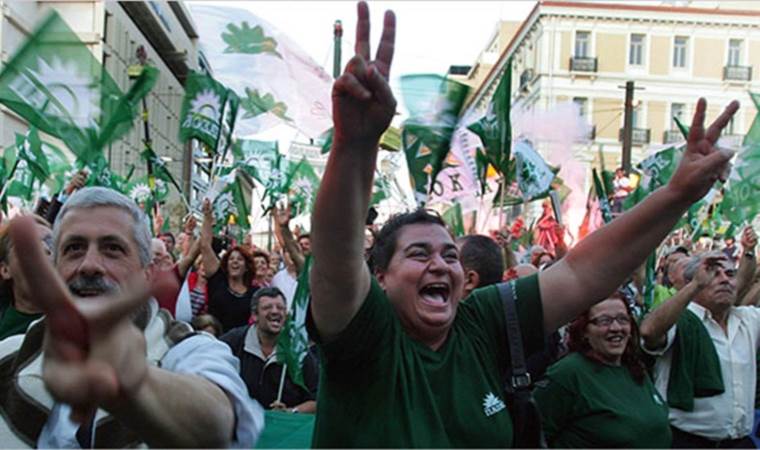 Yunanistan'da sol yükseliyor: 'Anketlerde 2. sırada'