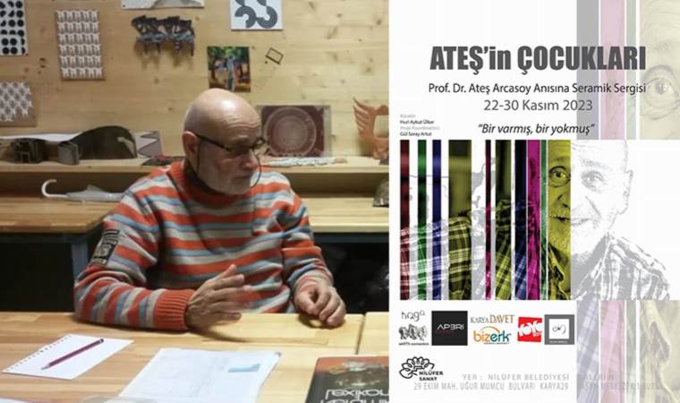 Prof. Dr. Arcasoy’un anısına düzenlenen ‘Ateş’in Çocukları’ adlı sergi yarın açılıyor: Ateş, seramik  ve özlem...