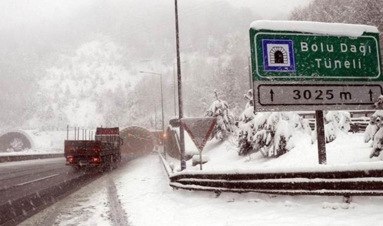 Karayolları duyurdu: Bolu Dağı geçişinin İstanbul yönü ulaşıma kapatılacak