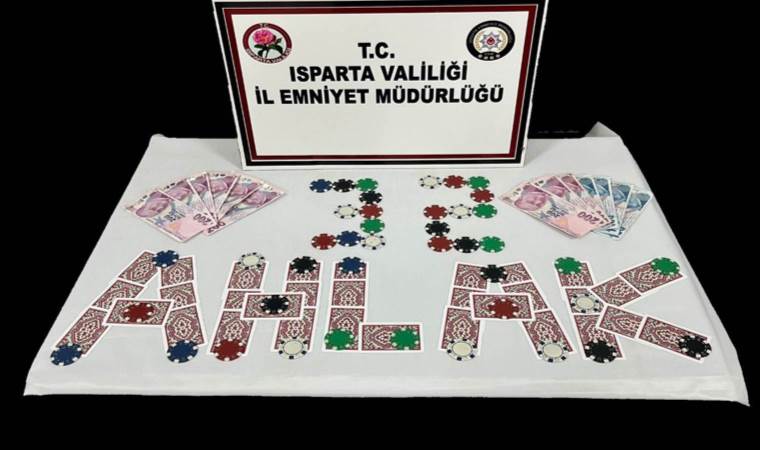 Isparta'da 'kumar' operasyonu: 4 kişiye para cezası