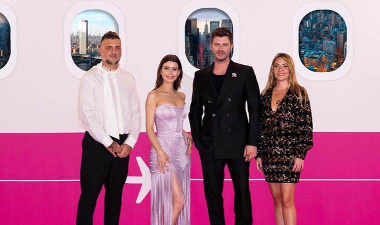 Kıvanç Tatlıtuğ ve Beren Saat'in başrolünü paylaştığı 'İstanbul İçin Son Çağrı'nın galası yapıldı