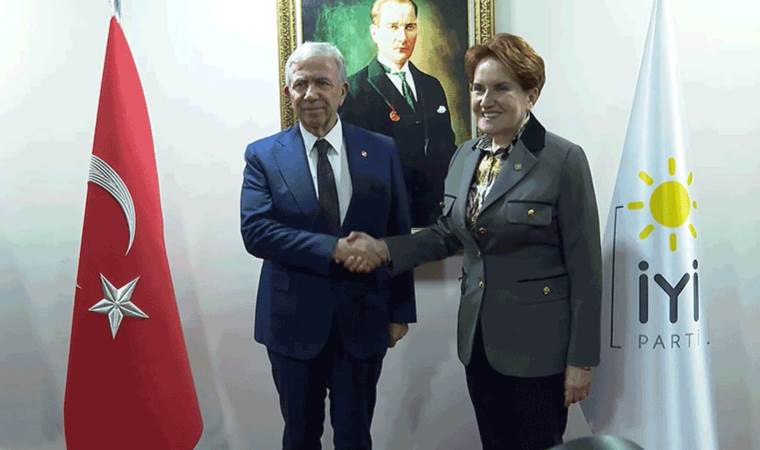 Mansur Yavaş'tan Akşener'e ziyaret