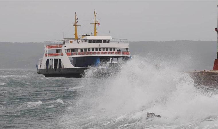 Bozcaada ve Gökçeada seferlerine 'fırtına' engeli!