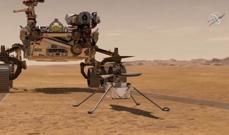 NASA hem Dünya'da hem de Mars'ta uçabilecek helikopter üretecek