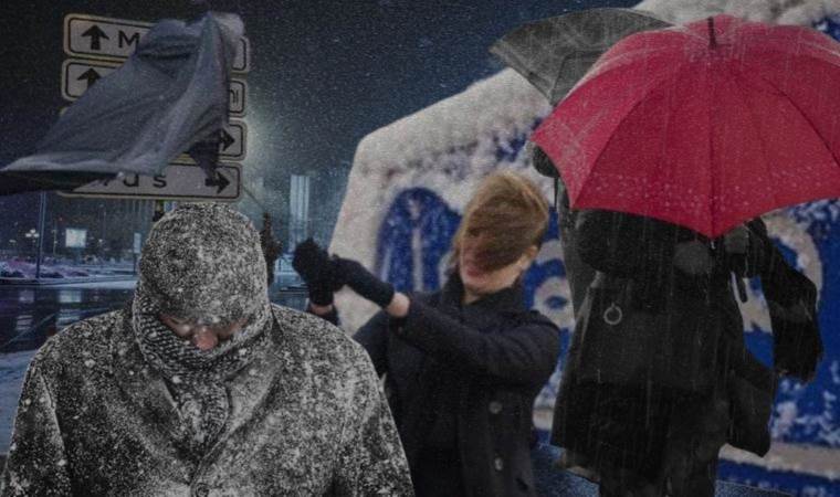 İstanbul dahil birçok il için kar ve sağanak alarmı: Meteoroloji, AFAD ve Bakan Yerlikaya'dan uyarı...