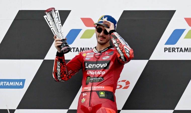 MotoGP'de şampiyon Francesco Bagnaia oldu