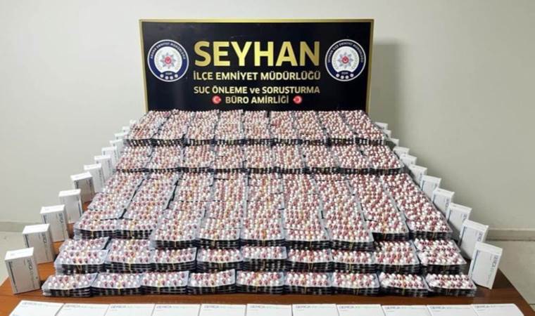 Adana'da otomobilde 41 bin uyuşturucu hap ele geçirildi