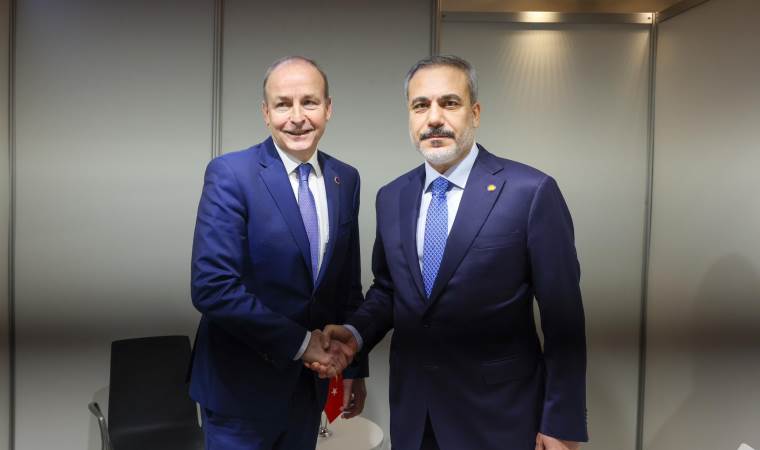 Bakan Fidan, İrlandalı mevkidaşı Martin ile bir araya geldi