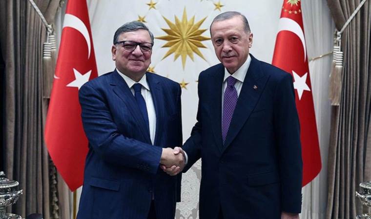 Erdoğan, eski AB Komisyonu Başkanı Barroso'yu kabul etti