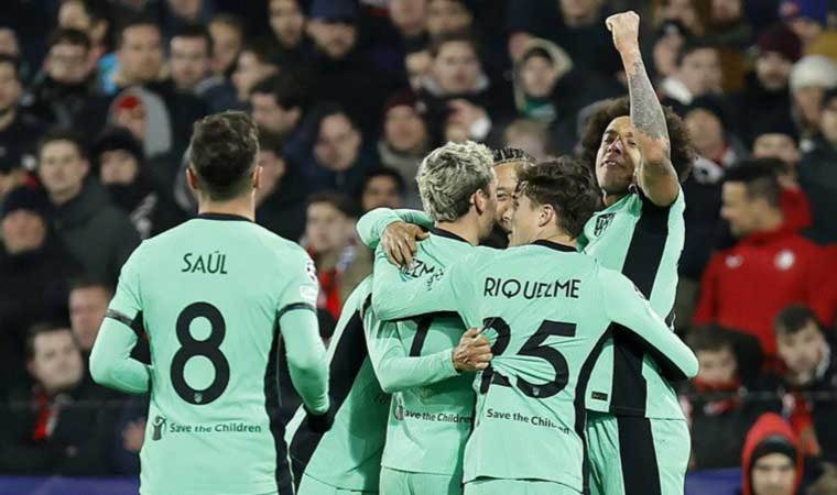 Atletico, Hollanda'da 3 golle kazandı