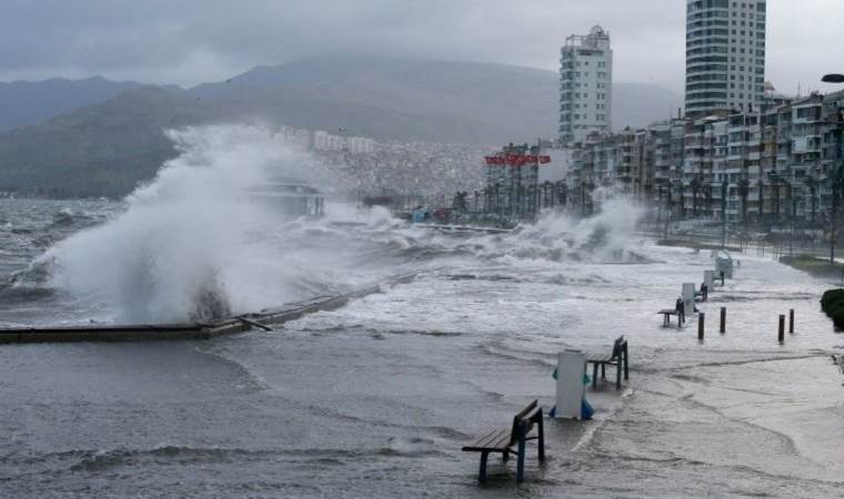 Meteoroloji'den İzmir için turuncu kodlu uyarı