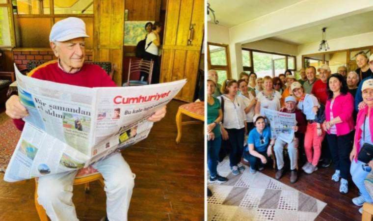 Cumhuriyet'in en kıdemli okuruydu...