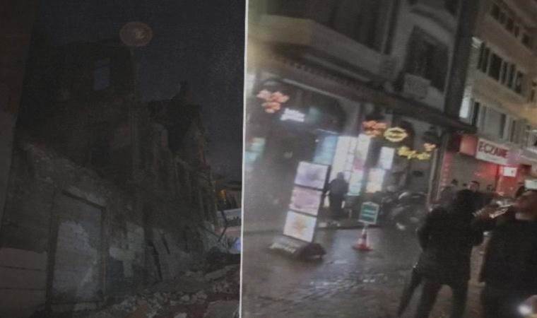 Son dakika... Sultanahmet'te şiddetli yağış sonrası tarihi bina çöktü: Çok sayıda ekip sevk edildi