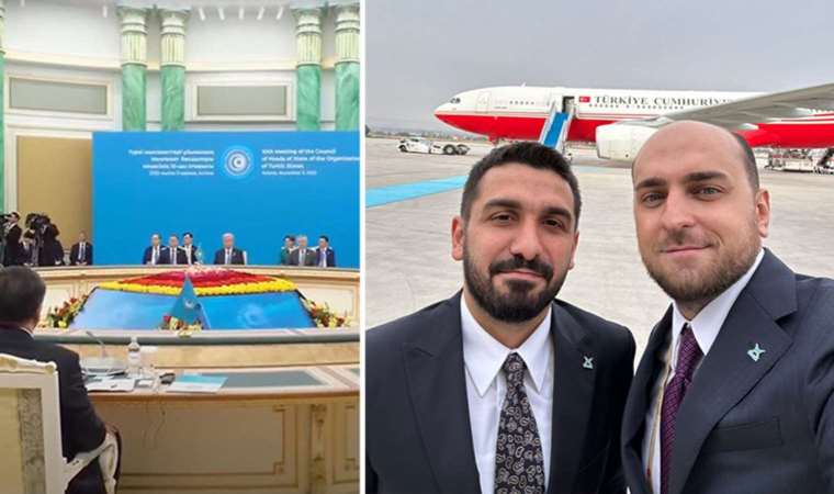 Bu da 'uçan' parti devleti... TÜGVA Genel Başkan Yardımcısı, Erdoğan'la Türk Devletleri Teşkilatı'na gitti: 'Hangi sıfatla?'