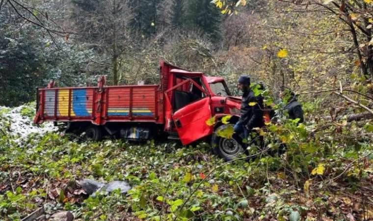 Kaza yaptığı araçta saatler sonra ölü bulundu