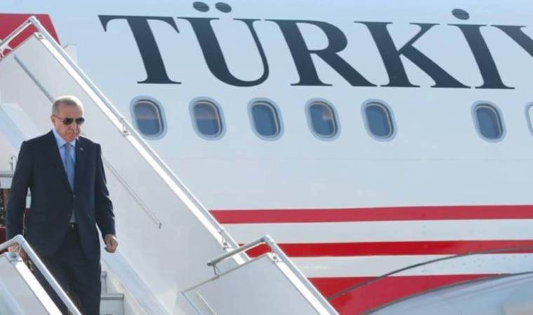 Erdoğan, Birleşik Arap Emirlikleri'ne gitti