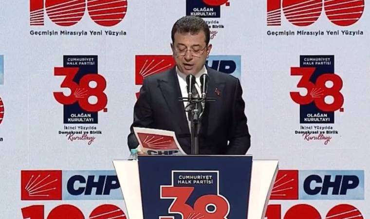 CHP 38. Olağan Kurultayı...