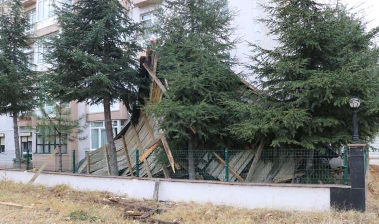 Edirne'de sağanak ve fırtına etkili oldu