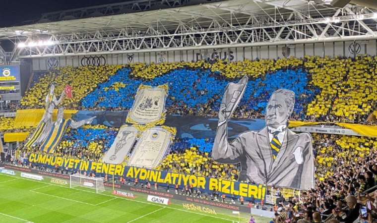 Fenerbahçe'den 100.yıl koreografisi!