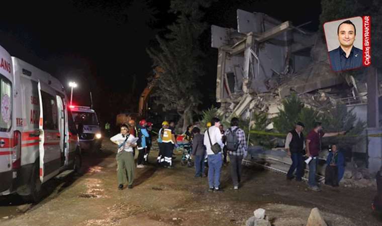 Hatay'da enkaz üzerinde film çekimine büyük tepki!