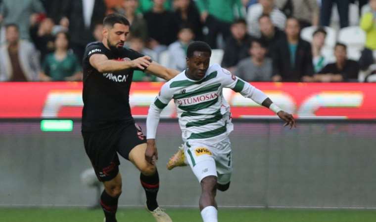 Konyaspor, 90+7'de 1 puanı kurtardı
