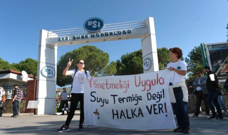 “Su yaşamdır, kömürlü termik santral ölüm”