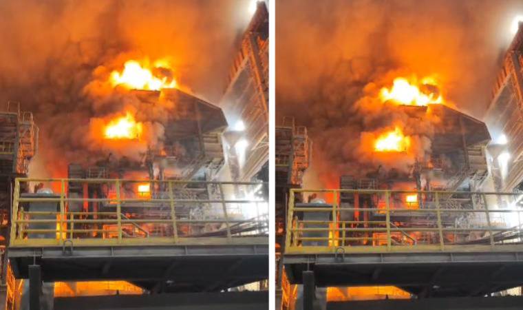 İskenderun'da demir çelik fabrikasında patlama: 2'si ağır, 13 işçi yaralı