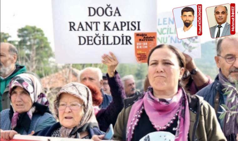 Akbelen’de ağaç katliamına karşı köylüler ile yaşam savunucuları bir araya geldi: Direnişe yine barikat