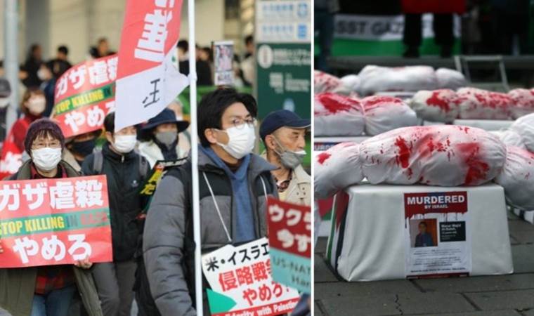 Filistin'e dünya çapında destek: Japonya, İskoçya, Avusturya...