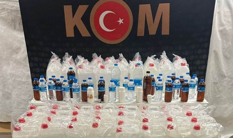 Yılbaşı öncesi Eskişehir'de sahte ve kaçak alkol operasyonu