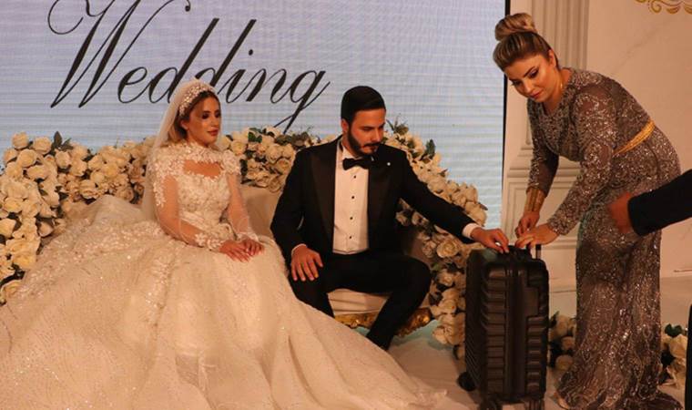 Koruma eşliğinde geldi...