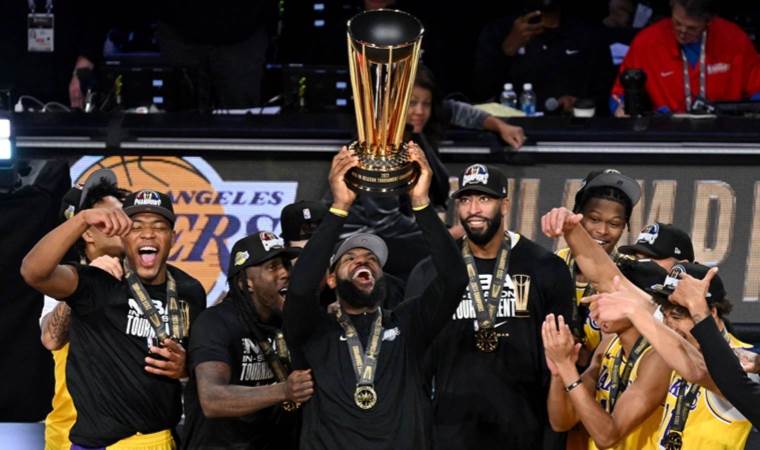 NBA Sezon İçi Turnuvası'nda şampiyon belli oldu: Los Angeles Lakers tarihe geçti!