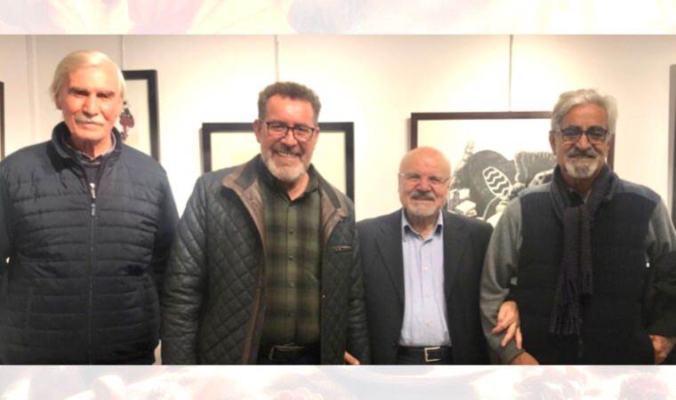 Ressam Yusuf Demirtaş'ın enerji dolu soyut dışavurum sergisi