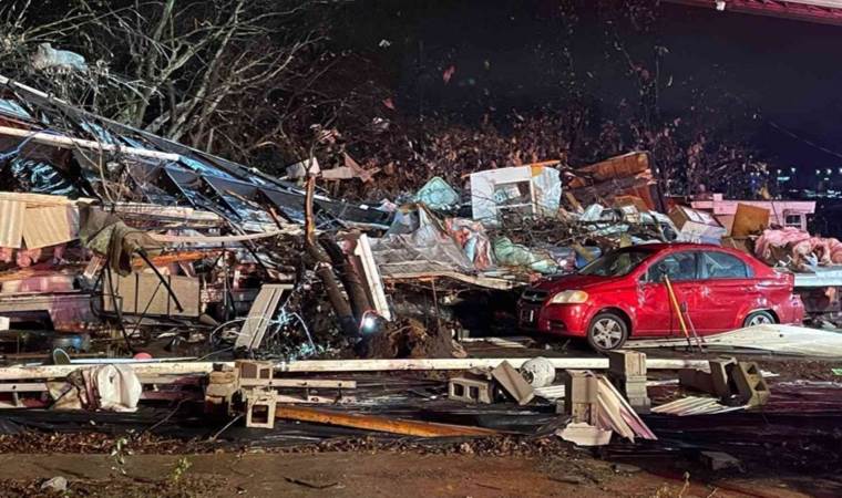 ABD'de şiddetli fırtına: 6 ölü