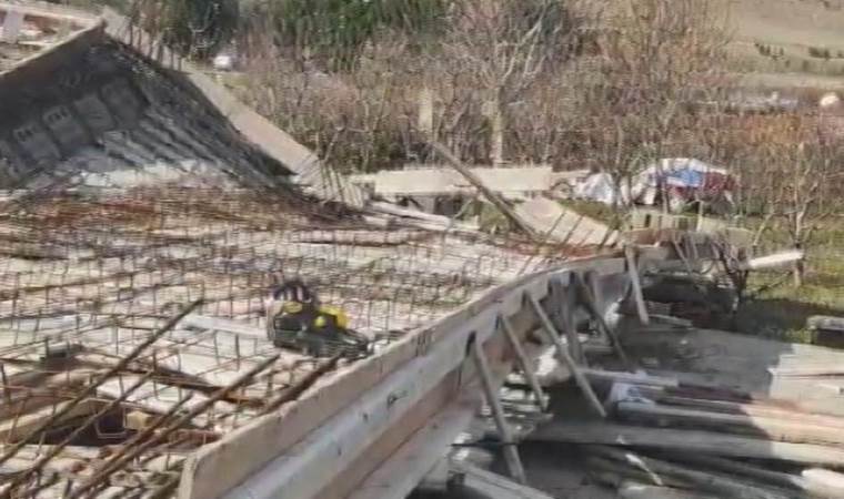 Kayseri’de inşaat halindeki binada göçük: 3 yaralı