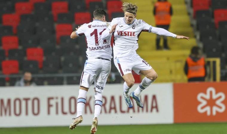 Trabzonspor, Gaziantep'i 3 golle geçti! Gaziantep FK 1-3 Trabzonspor