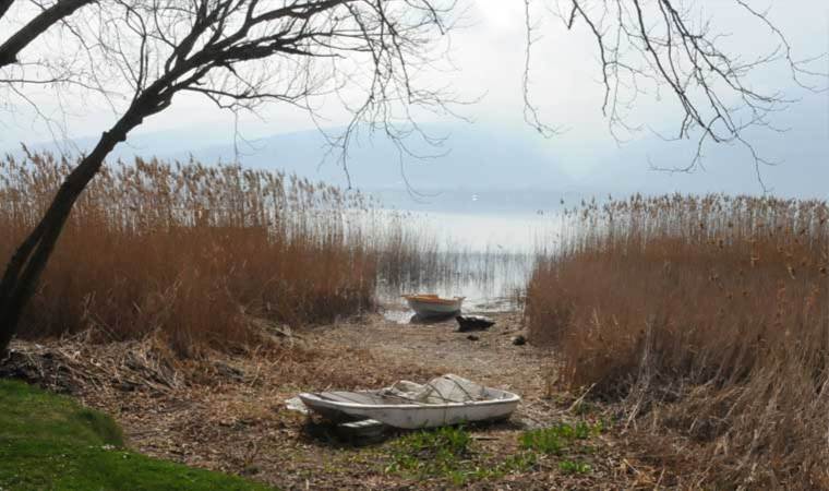 Sapanca Gölü'ndeki su seviyesi yağışların etkisiyle maksimum seviyeye yaklaştı