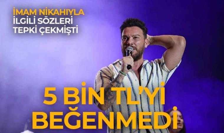 'İmam nikahı' sözleri tepkiye neden olmuştu: Sinan Akçıl 5 bin TL'yi beğenmedi!