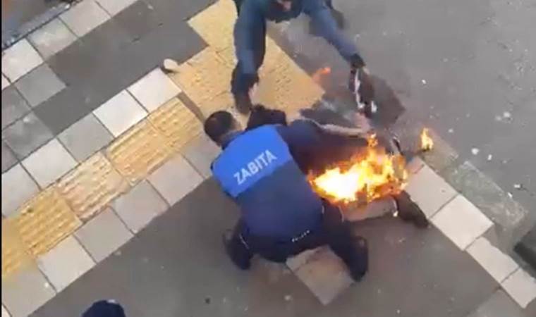 Seyyar satıcı kendini ateşe verdi: MHP’li belediyeden açıklama geldi