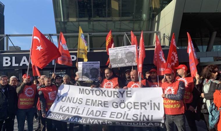 Konsolosluk önünde eylem