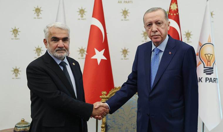 Erdoğan'dan sürpriz görüşme: HÜDA PAR Genel Başkanı Yapıcıoğlu ile bir araya geldi