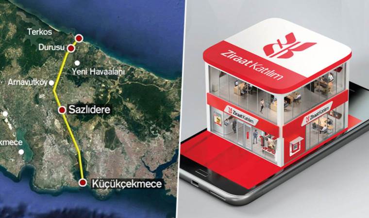 Ziraat Katılım hızlı davrandı: Hadımköy şubesi 'Kanal İstanbul' oldu