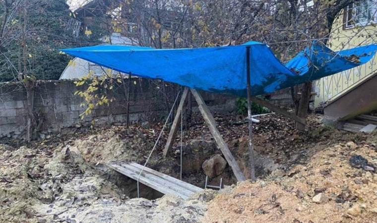 Karabük'te kaçak define kazısı yaparken suçüstü yakalandı