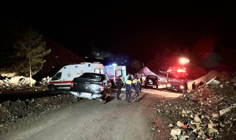 Denizli'de krom maden ocağında göçük: 2 ölü