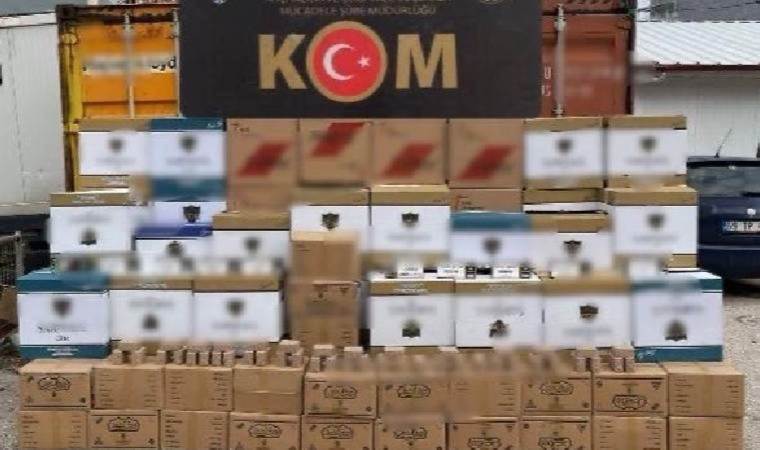 Kaçak sigara operasyonu... 4 şüpheli gözaltına alındı!
