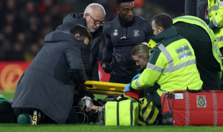 İngiltere'de korkutan an