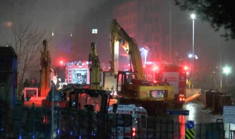 Kartal’da İBB'nin malzeme ikmal deposunda yangın